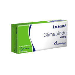 GLIMEPIRIDE 4 MG X 16 TAB LA SANTE