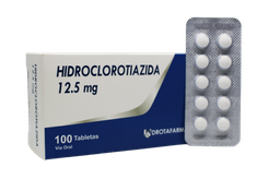 HIDROCLOROTIAZIDA 12.5 MG X 10 TAB DROTAFARMA 