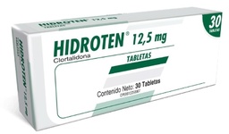 HIDROTEN 12,5X 30 TAB CLORTALIDONA