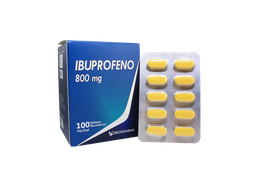 IBUPROFENO 800MG 10 TAB DROTAFARMA 
