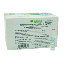 KETOROLACO 30 MG X 1 AMP. I.V - I.M DPT NOVOKET