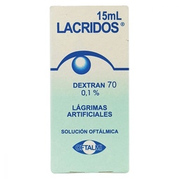 LACRIDOS DEXTRAN 0,1% LAGRIMAS ARTIFICIALES X 15ML