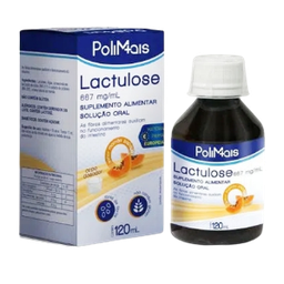 LACTULOSE (LAXANTE) 667MG/ML X 120ML (POLIMAIS)