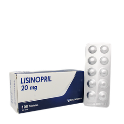 LISINOPRIL 20 MG X 10 TAB DROTAFARMA