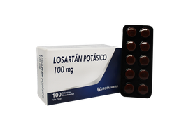 LOSARTAN 100 MG X 10 TAB DROTAFARMA 