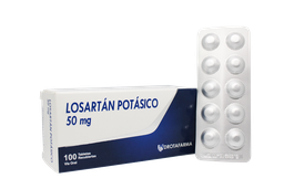 LOSARTAN 50 MG X 10 TAB DROTAFARMA