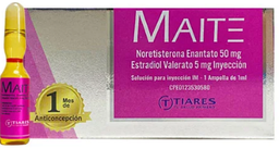 MAITE NORETISTERONA 50MG + ESTRADIOL 5MG X 1AMP