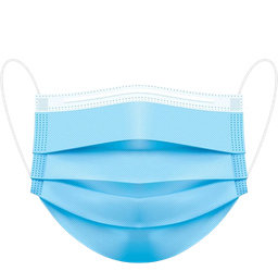 MASCARILLA  DESECHABLES  X 1 UNID. AZUL