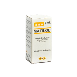MATILOL (TIMOLOL) 0,50% SOL. OFT X 6ML
