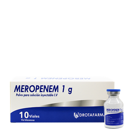 MEROPENEM 1G X 1 AMP I.V DROTAFARMA