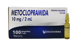METOCLOPRAMIDA 10 MG/ 2ML X 1 AMP. I.M/I.V DROTAFARMA