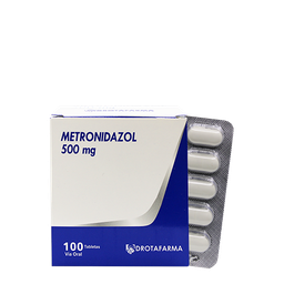 METRONIDAZOL 500 MG X 10 TAB DROTAFARMA LATTAN