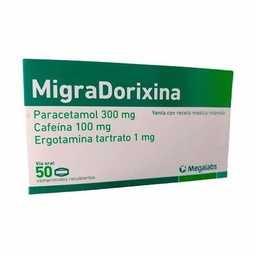 MIGRADORIXINA 125 MG X 10 COMP