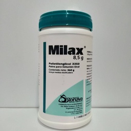 MILAX POLVO 360 GR POLIETILENGLICOL
