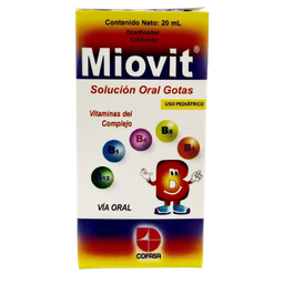 MIOVIT SOL. GOTAS PED. X 20ML (COFASA)