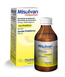 MISULVAN COMP 7,5MG PED X 120 ML AMBROXOL