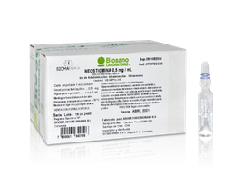NEOSTIGMINA 0.5 MG/ML X 1 AMP. I.V/ IM VITALIS/BIOSANO