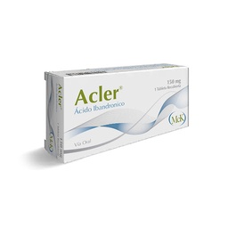 ACLER ACIDO IBANDRONICO 150MGX 1 TAB. CALOX