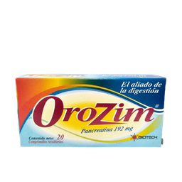 OROZIM 20 COMP (PANCREATINA 192MG) BIOTECH