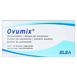 OVUMIX (METRONIDAZOL-MICONAZOL) 750MG/200MG X 7 OVU. VAG.