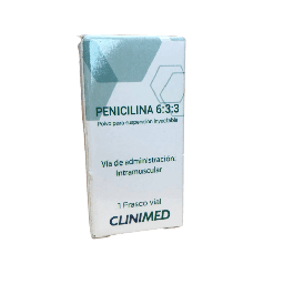 PENICILINA 6 3 3 AMP X 1 CLINIMED