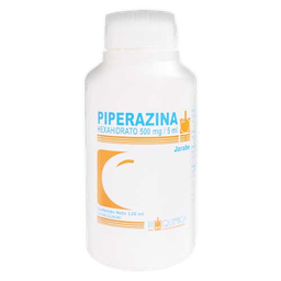 PIPERAZINA 500MG/5ML JBE 120ML INVQUIMICA QUIMFAR