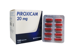 PIROXICAM 20MG X 10 CAPS DROTAFARMA