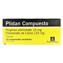 PLIDAN COMPUESTO X 10 COMP.