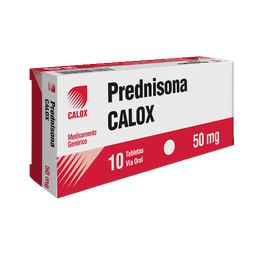 PREDNISONA 50 MG X 10 TAB (GENCER- CALOX)