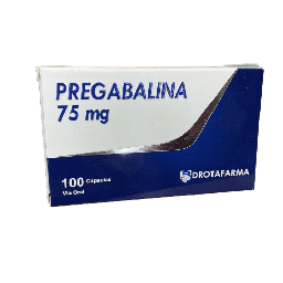PREGABALINA 75MG X 10 TAB. DROTAFARMA VERMA