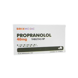 PROPRANOLOL 40 MG X 10 TAB. (UNICURE- BRIXMEDIC)
