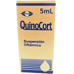 QUINOCORT (CIPRO 0,3% + DEXA 0,1%) SUSP. OFT. X 5ML