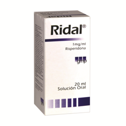 RIDAL 1MG/ML GOTAS X 20ML ROWE RISPERIDONA