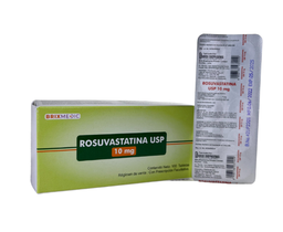 ROSUVASTATINA 10 MG X 10 TAB BRIXMEDIC