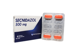 SECNIDAZOL 500 MG X 4 TAB  DROTAFARMA