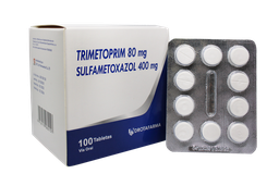 TRIMETROPIM + SULFA 80MG/400MG X 10 TAB DROTAFARMA