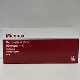 MICONAX (METRONIDAZOL+ MICONAZOL) 15%-4% CREMA VAG. X 40