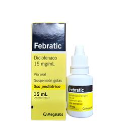 FEBRATIC (DICLOFENAC ) 15MG/ML GOTAS X 15 ML