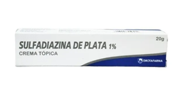 SULFADIAZINA DE PLATA 1%  CREMA X 20GR. DROTAFARMA