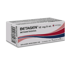 BETAGEN 12 MG X 1 AMP 3ML BETAMETASONA
