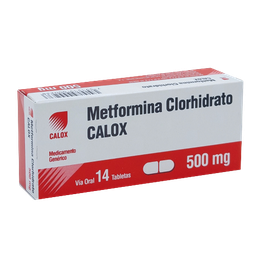 METFORMINA 500MG X 30 PLUSANDEX