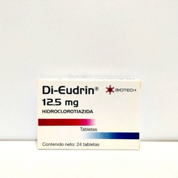 DIEUDRIN HIDROCLOROTIAZIDA 12,5MG X 30 TAB.