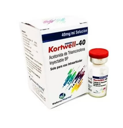KORTWELL TRIAMCINOLONA 40MG/ML X 1 AMP WELLONA PHARMA