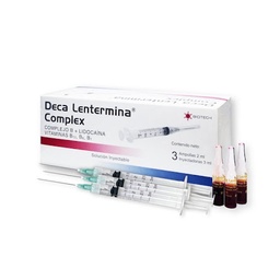 DECALENTERMINA COMPLEX X 3 AMP COMPLEJO B