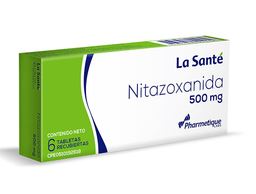 NITAZOXANIDA 500MG X 6 TAB. LA SANTE