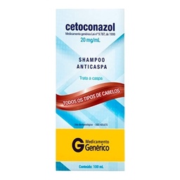CETOCONAZOL 20MG/ML SHAMPO ANTICASPA X 100 ML CIMED