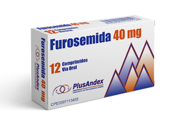 FUROSEMIDA 40MG X 12 TAB. PLUSANDEX