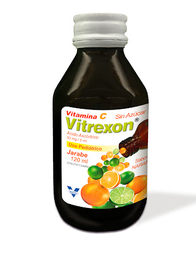 VITREXON VITAMINA C JBE PEDIATRICO 50MG/5 X 120 ML