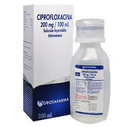 CIPROFLOXACINA 200MG/100ML X 1 AMPOLLA I.V