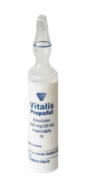 PROPOFOL 1% P/V (10MG/ML) X 1 AMPOLLA 20ML